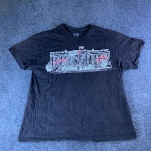 21 Savage Slaughter Gang American Dream Tour T-Shirt Men XL Black Graphic Cotton